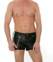 Unique Festive Lambskin Leather Stylish Black Boxer Sports Men's Genuine... - $125.25+