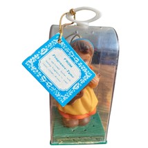 Vtg Fragrance Tyme Sachet Pomander w/Hanging Case Peasant Girl Doll #621 - £15.46 GBP