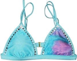 Raisins Women/Juniors Sunshine Tie Dye  Fixed Tri Bikini Top (Size: L) M... - £7.78 GBP