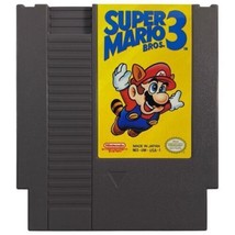 Authentic Super Mario Bros. 3 (Nintendo NES, 1990) Cartridge ONLY + + Works! + + - £22.77 GBP