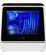 HAVA Countertop Portable Dishwasher 6 Programs, Air-Drying, 5L Built-in Water - $156.42