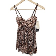 GOTTEX One-Piece Wild Thing Leopard Fly A Way Swim Dress Swimwear Swim Suit - £56.19 GBP