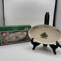 SPODE CHRISTMAS TREE 10.25&quot; OVAL DISH NIB Green Box - £17.54 GBP