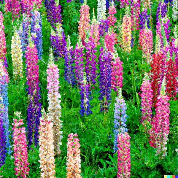 100+ Dwarf Lupine Seeds (Lupinus Hartwegii) Pixie Delight Mix Annual Flowers Gar - £4.61 GBP