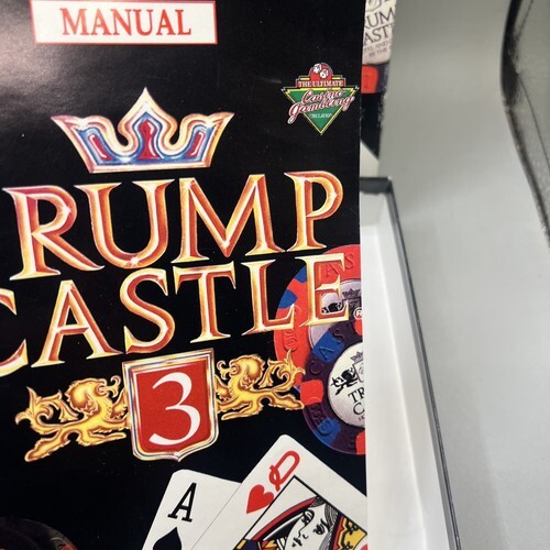 Trump Castle 3 vintage PC game - OBM CD-ROM- complete w/ box and manual Item image 9