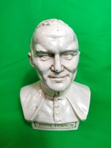 His Papacy Pope John Paul II Metal Bust 5” Tall - £17.68 GBP