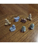 VINTAGE Wade Red Rose Tea Figurines Lot of 7 FIGURINE - $9.49
