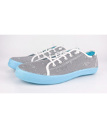Keds Kickstart Black White Turquoise Sneakers Girl 6 M Youth Easy On Bar... - $35.77 CAD