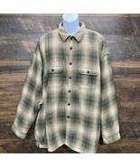 Arrow Blue Jeans CO Workwear Quilt Lined Flannel Shirt Jacket Brown Men’... - $36.46 CAD