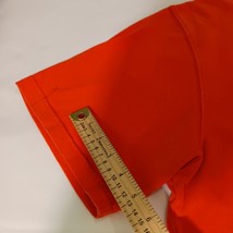 Carhartt T-Shirt Men's L Cotton Short Sleeve Pocket Logo Workwear Orange K87 ORG image 3