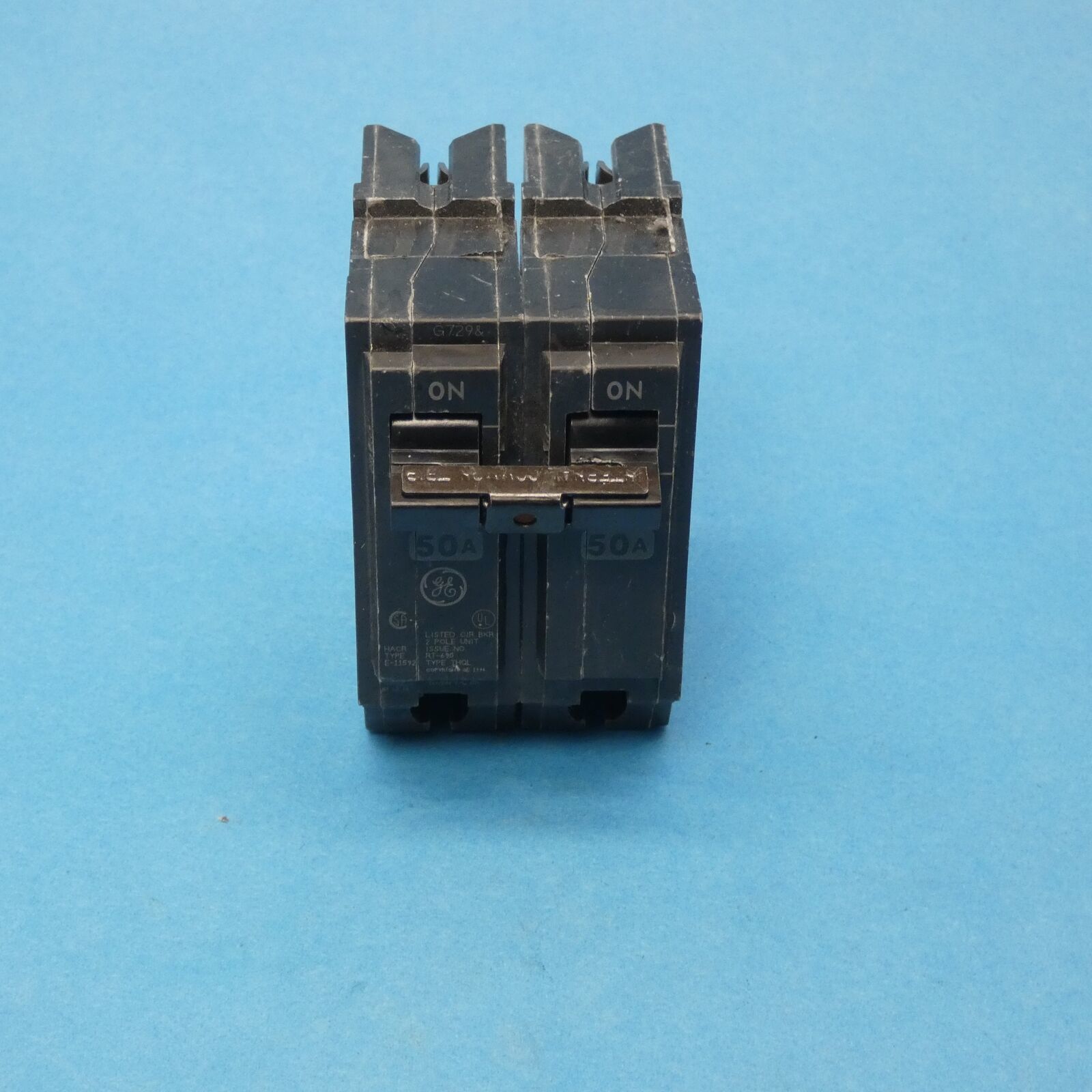 General Electric THQL2150 Plug In Circuit Breaker 2 Pole 50 Amps 120/240VAC - $19.99