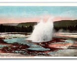 Jewel Geyser Yellowstone National Park Wyoming WY UNP WB Postcard Z2 - £2.29 GBP