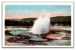 Jewel Geyser Yellowstone National Park Wyoming WY UNP WB Postcard Z2 - £2.30 GBP