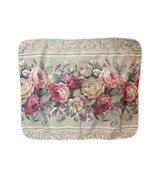 SPRINGS PILLOW SHAM GREEN FLORAL Red Roses Gold Green Cottage Core BOHO ... - £19.66 GBP