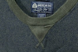 Men&#39;s American Rag Cotton Crew Neck Sweater Navy Blue Heather Pullover Medium - £8.86 GBP