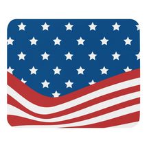 Generic USA Flag Mouse Pad Rounded Edges - £17.95 GBP