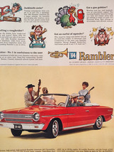 1964 LOOK Ad Advertisement 64 RAMBLER American 440 Convertible! - £8.33 GBP