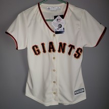 Majestic San Francisco Giants Buster Posey #28 MLB Cool Base Jersey Size Med NWT - £180.43 GBP