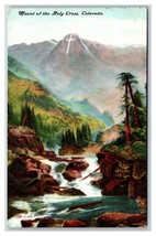 Mount of the Holy Cross Rocky Mountains Colorado CO UNP DB Postcard T4 - £2.63 GBP