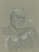 Emma Kubert SIGNED Original DC Comics Art Sketch ~ Batman The Dark Knight - £126.60 GBP