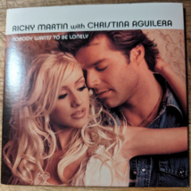 Ricky Martin with Christina Aguilera - Nobody Wants to Be Lonely PROMO C... - $27.66 MXN