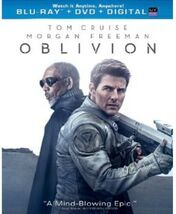 Oblivion (Blu-ray + DVD) Tom Cruise, Morgan Freeman - $9.79