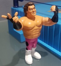 D1) Brutus The Barber Beefcake WWE WWF Hasbro Titan Wrestling Figure Series 1 - £5.44 GBP