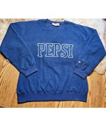 Vintage 90s Pepsi Co Mens XL Spell Out Reverse Weave Crew Neck Sweatshir... - €23,37 EUR