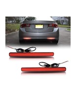 For 2009-14 Acura TSX Rear Bumper Reflectors Foglight Brake Tail Lights ... - $16.82