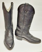 Durango Boots Western Cowboy Leather RD4100 Classic Black Women&#39;s 5.5 M - £38.79 GBP