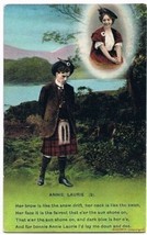 Comic Postcard Annie Laurie Bamforth Printed in England 1911 - £1.71 GBP