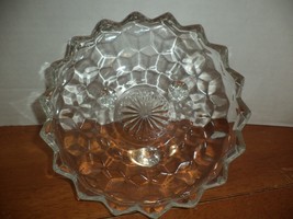 Fostoria American Pattern Dish W/ 3 Legs - $278.95 MXN