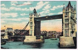 United Kingdom UK Postcard London Tower Bridge Made in Germany - £2.32 GBP