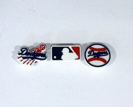 LOS ANGELES DODGERS MLB CROC SHOE CHARMS SLIDE SANDALS - $8.81