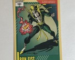 Iron Fist Trading Card Marvel Comics 1991  #28 - $1.97