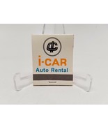 i-Car Auto Rental i-car Inter City Aito Vintage Matchbook Full Front Strike - $159.17 MXN