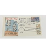 &quot;Man Takes Wings&quot; Wright Brothers Mail Cover Dayton &amp; Forpex Atlanta 197... - £6.29 GBP