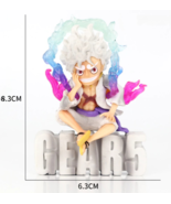 One Piece Figure Luffy Gear 5 Figure Sun God Nika Action Figure - $8.90