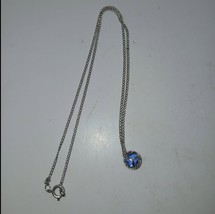 Ati 925 ch slide pendant and chain - $50.00