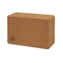 Gaiam Sol Natural Cork Yoga Block , 4-Inch x 6-Inch x 9-Inch - £31.96 GBP
