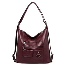 NEW Brand Vintage Leather Bags Handbag Women Bags Designer Handbags High Quality - £49.48 GBP