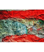 Strip texture abstract photo stock,Recycled plastic collage art,Strip te... - $4.05
