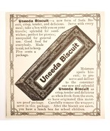 1899 Uneeda Biscuit Advertisement Soda Biscuits Crackers Victorian F12A - $27.40 CAD