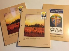 LifeLight Gospel According to Matthew 1 Set Lot CPH Bible Study Leader Student - £15.78 GBP