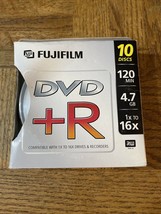 Fujifilm DVD-R 4.7 GB TEN DISCS - $36.51