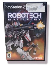 Robotech Battlecry (PlayStation 2 PS2 2002) Black Label CIB Complete - EXCELLENT - $13.86