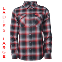 DIXXON FLANNEL -  EQUALIZER Flannel Shirt - Women&#39;s LARGE - $74.24