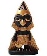 Ebros Ancient Egyptian Horus Miniature Statue Black Gold - $28.51 CAD