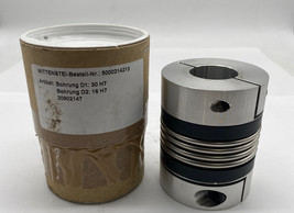 Wittenstein 5000214213 Clamp Bellows Coupling, Bores 30mmX16mm Both Bores  - $141.00