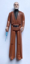 Vintage 1977 Kenner Star Wars Ben Obi Wan Kenobi Figure Saber Hong Kong No Cape - £18.53 GBP